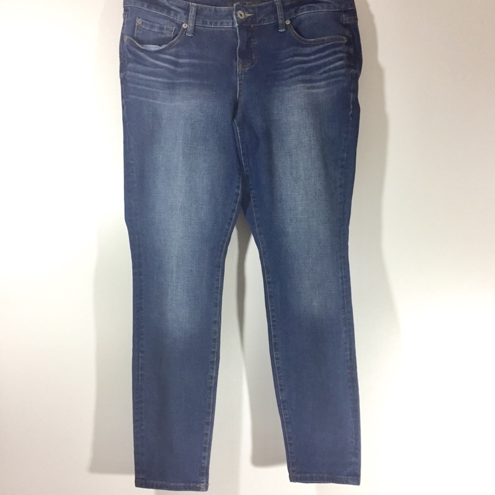 Torrid medium wash skinny jeans (tall)